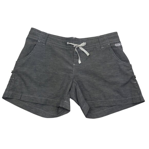 Nike 6.0 Organic Cotton/Linen Blend Tie Front Shorts Women's Size M (7-9) - Picture 1 of 9